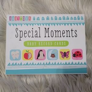 Baby's first year memory cards